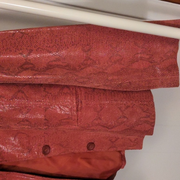 Brandon Thomas res snakeskin leather jacket! - Picture 4 of 6